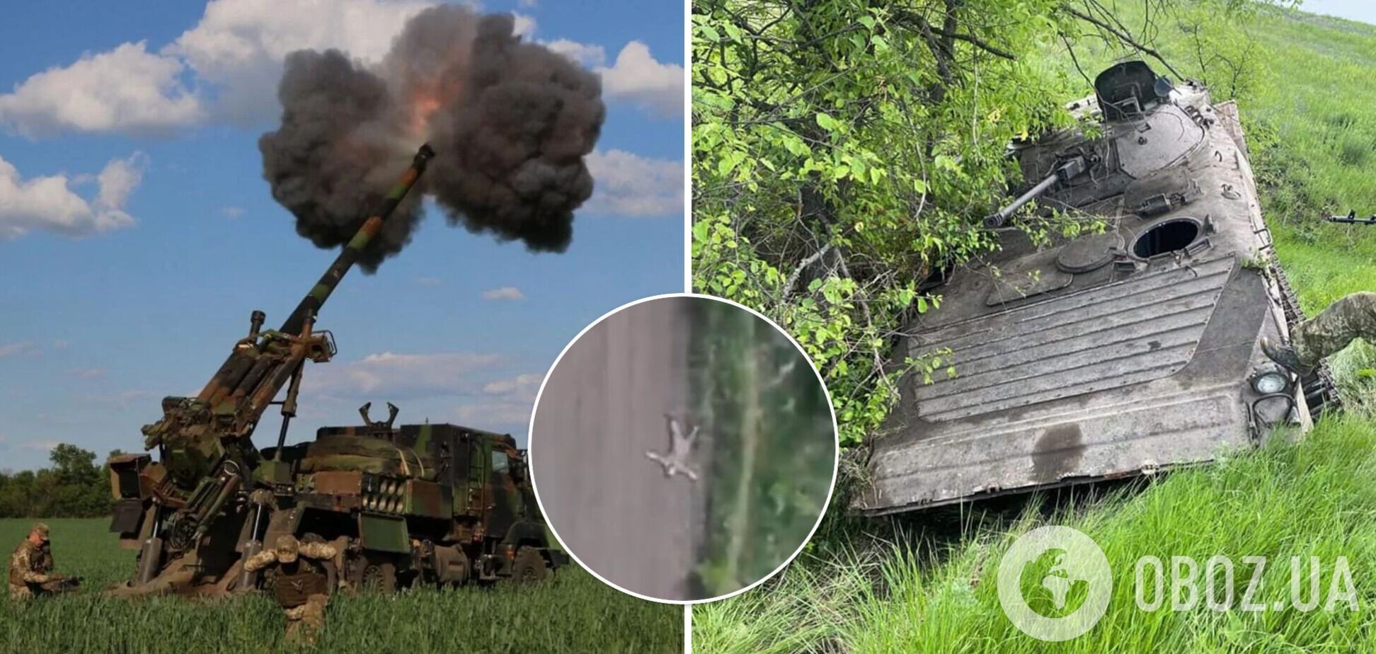 Оккупант во время взрыва попытался притвориться мертвым: 'представление' попало на видео