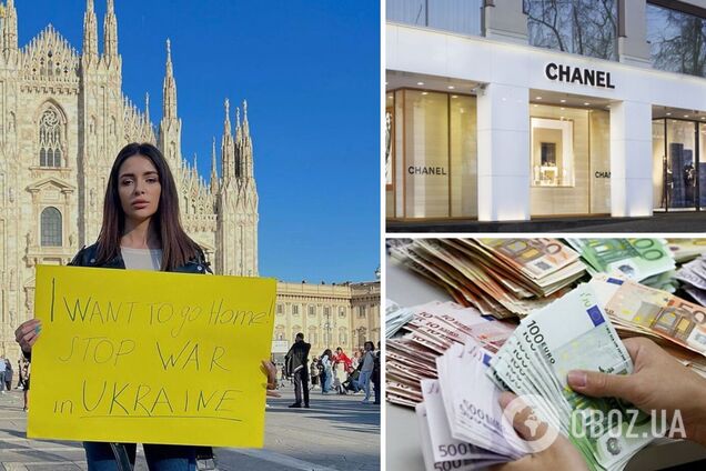 Надін Медведчук з 'Холостяка', яка втекла до Італії, втрапила в скандал через сумку Сhanel та виплати біженцям