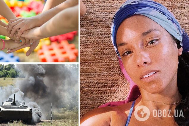Співачка Аліша Кіз допомогла українським дітям, які постраждали від війни