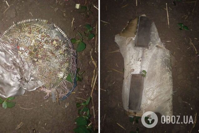 Полицейские нашли обломки сбитой российской ракеты