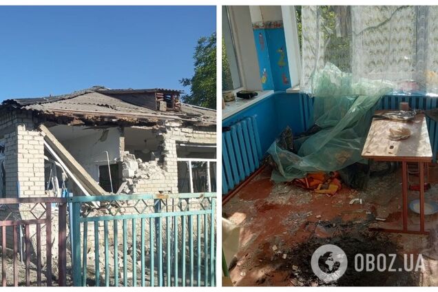 Окупанти вдарили з артилерії по школі на Запоріжжі: у мережі показали фото наслідків