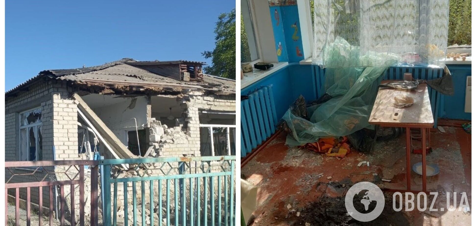 Окупанти вдарили з артилерії по школі на Запоріжжі: у мережі показали фото наслідків