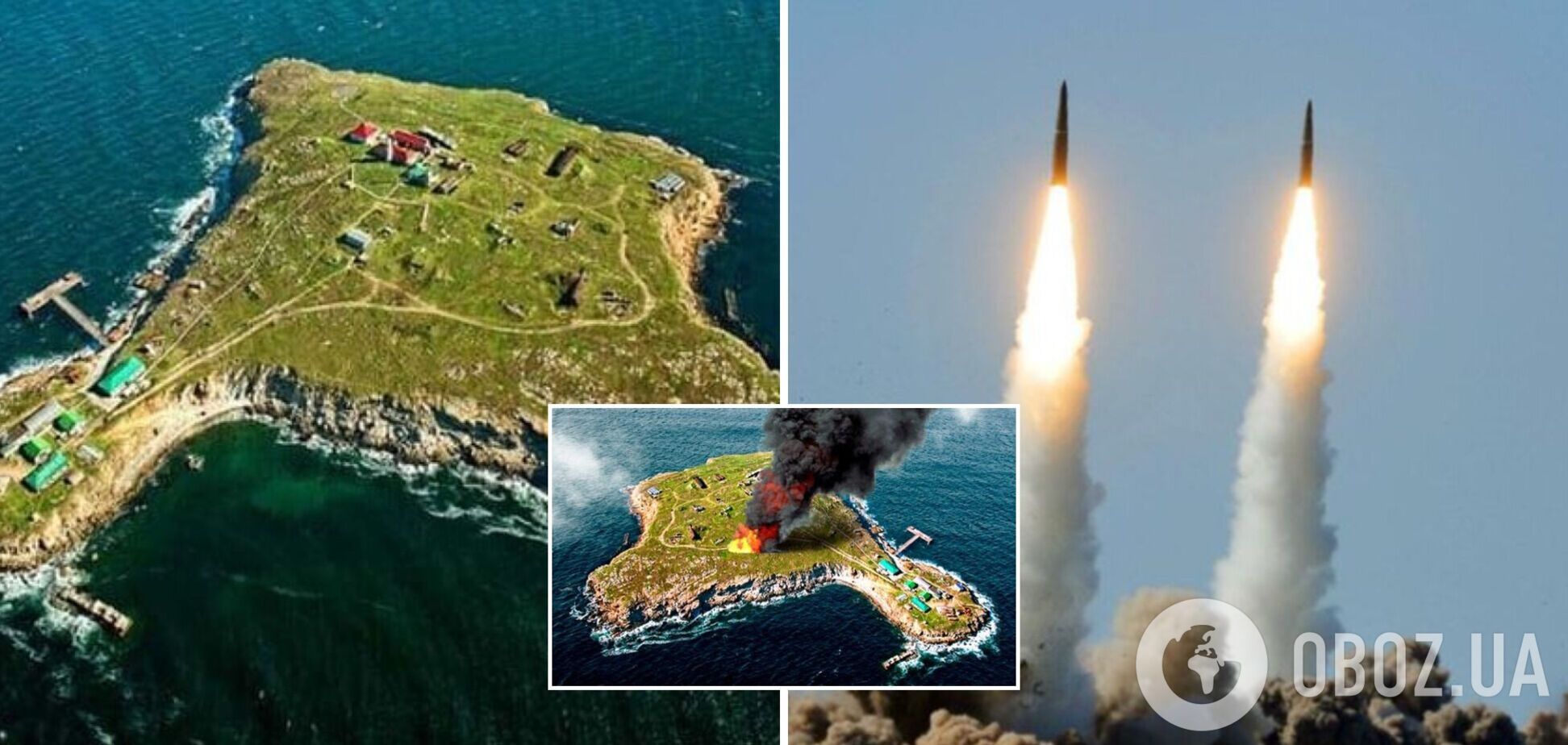 На острові Зміїний прогриміли десятки вибухів, спалахнула пожежа: в окупантів втрати