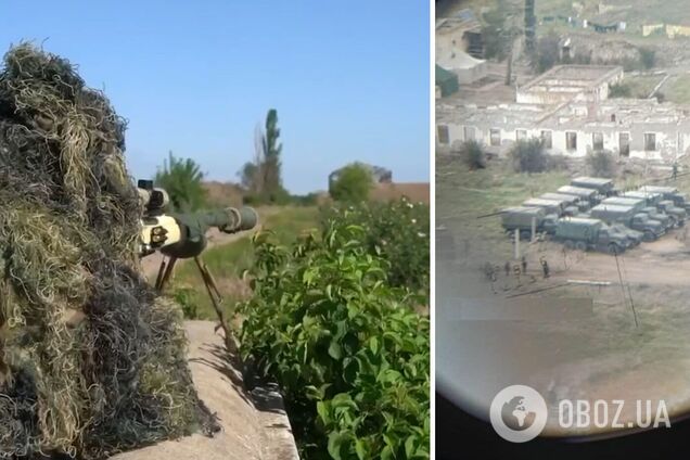 Моряки стали снайперами: военные из специального пограничного отряда открыли сезон охоты на оккупантов. Видео