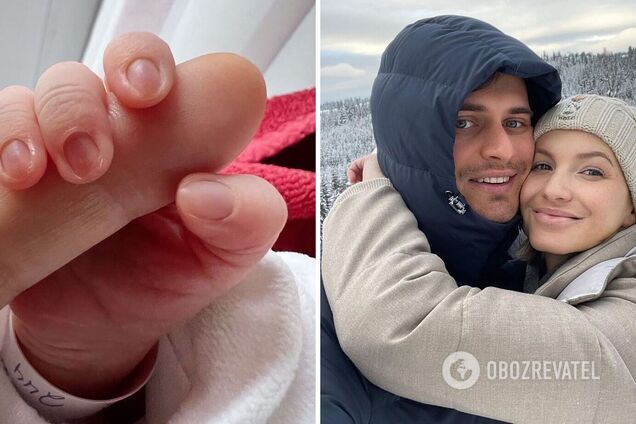 Жена Скичко впервые показала дочь и раскрыла ее имя