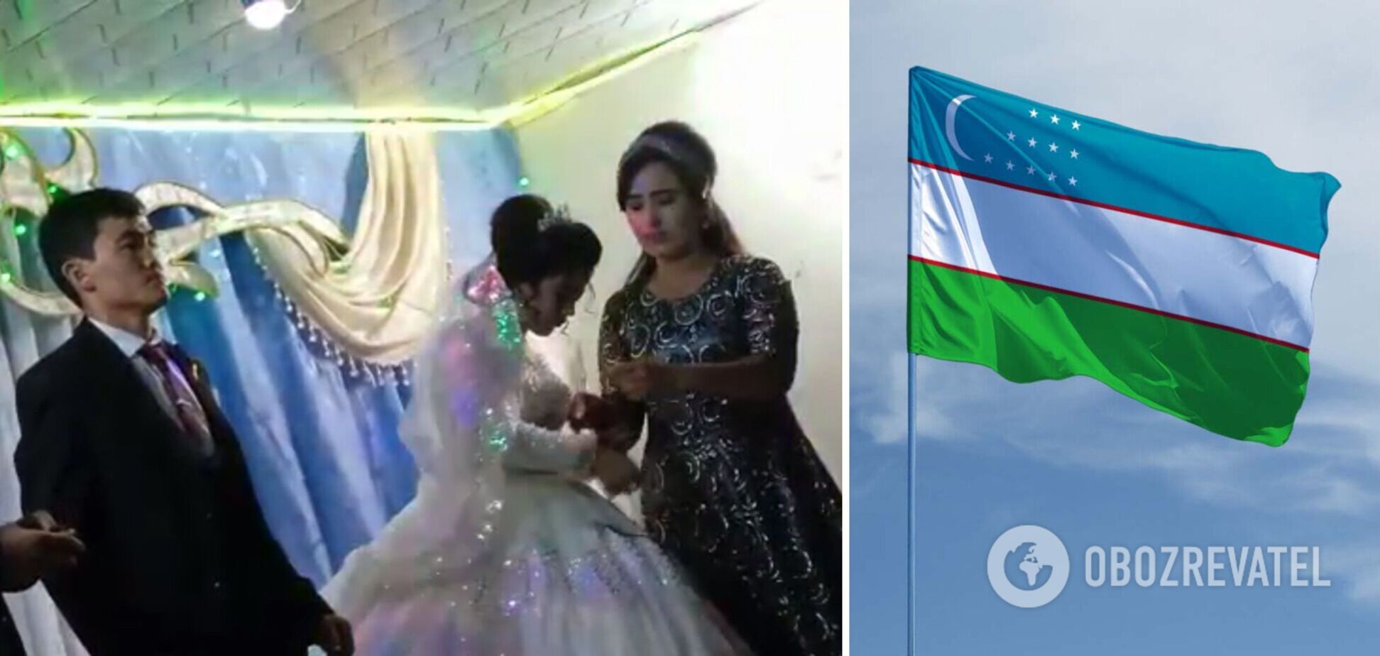 В Узбекистане жених ударил невесту по голове, потому что она обыграла его в свадебном конкурсе: появились подробности