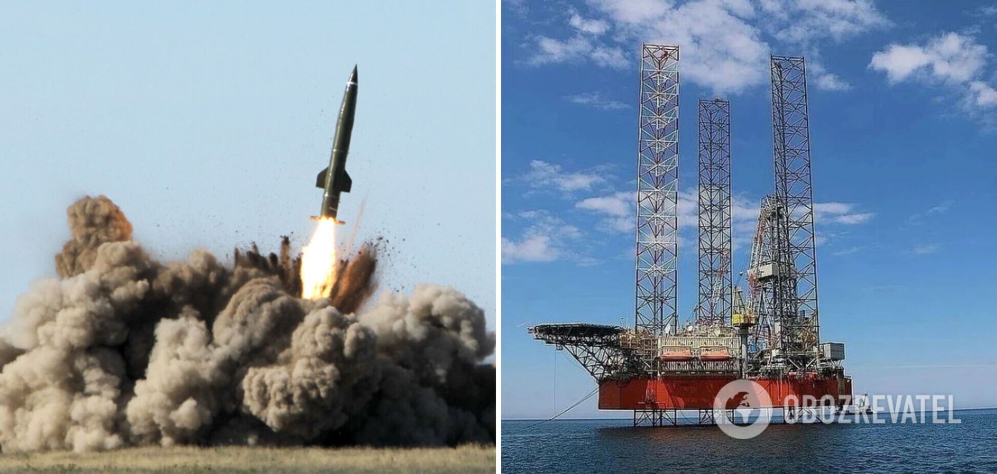 ВСУ ударили ракетой по нефтедобывающей платформе 'Таврида'