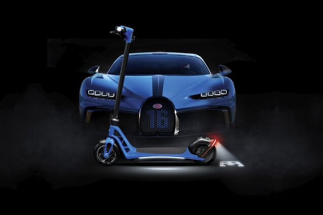 Bugatti підготувала для своїх фанів електричний скутер