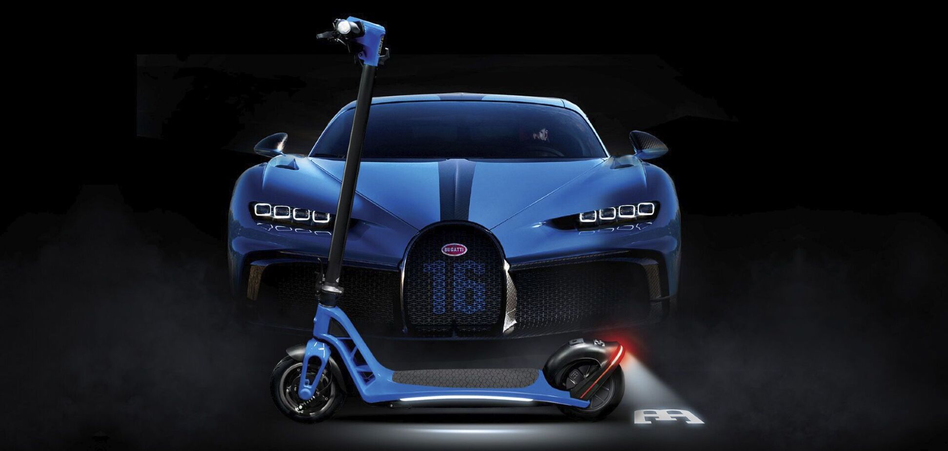 Bugatti подготовила для своих фанов электрический скутер