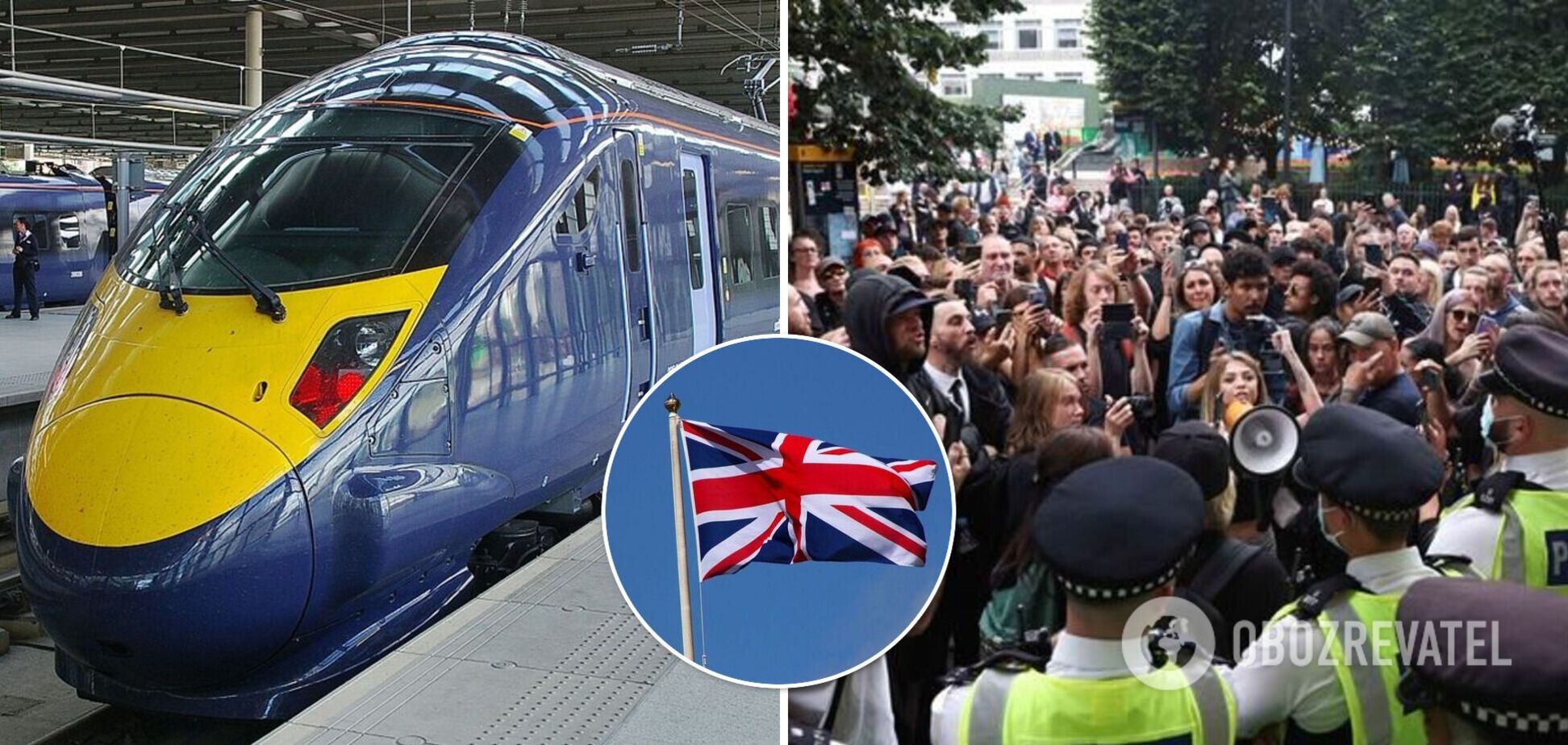 В Британии началась крупнейшая забастовка железнодорожников за последние 30 лет