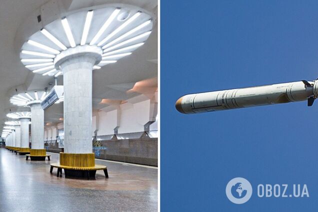 В Харькове ракета оккупантов попала по стоянке поездов метро