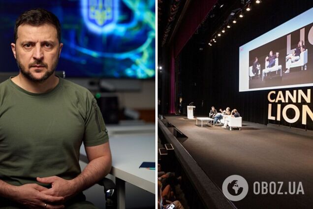 Зеленский – 'каннским львам': мне нужны союзники. Ваша сила больше, чем сила ядерного государства