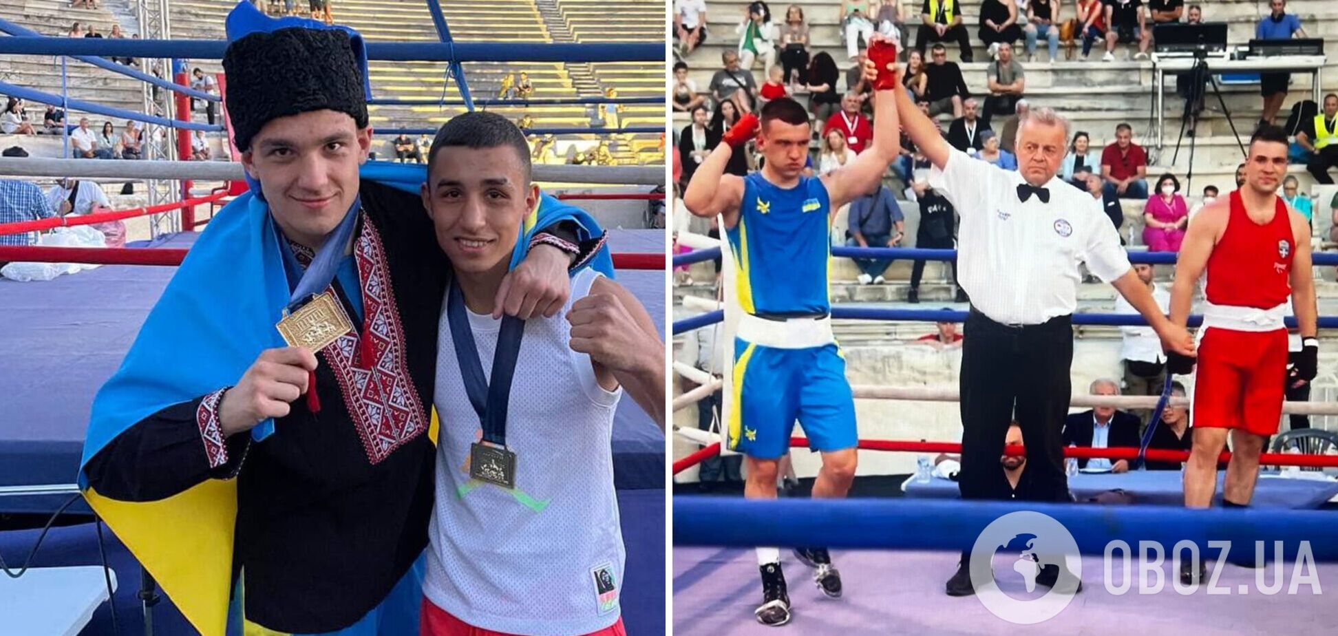 Гопак украинского боксера в Греции обернулся скандалом: потребовали от победителя убрать национальную символику