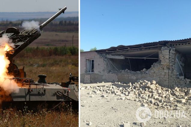 За 40 хвилин 10 'прильотів': окупанти 'демілітаризували' сільську школу на Запоріжжі, якій понад 100 років. Відео