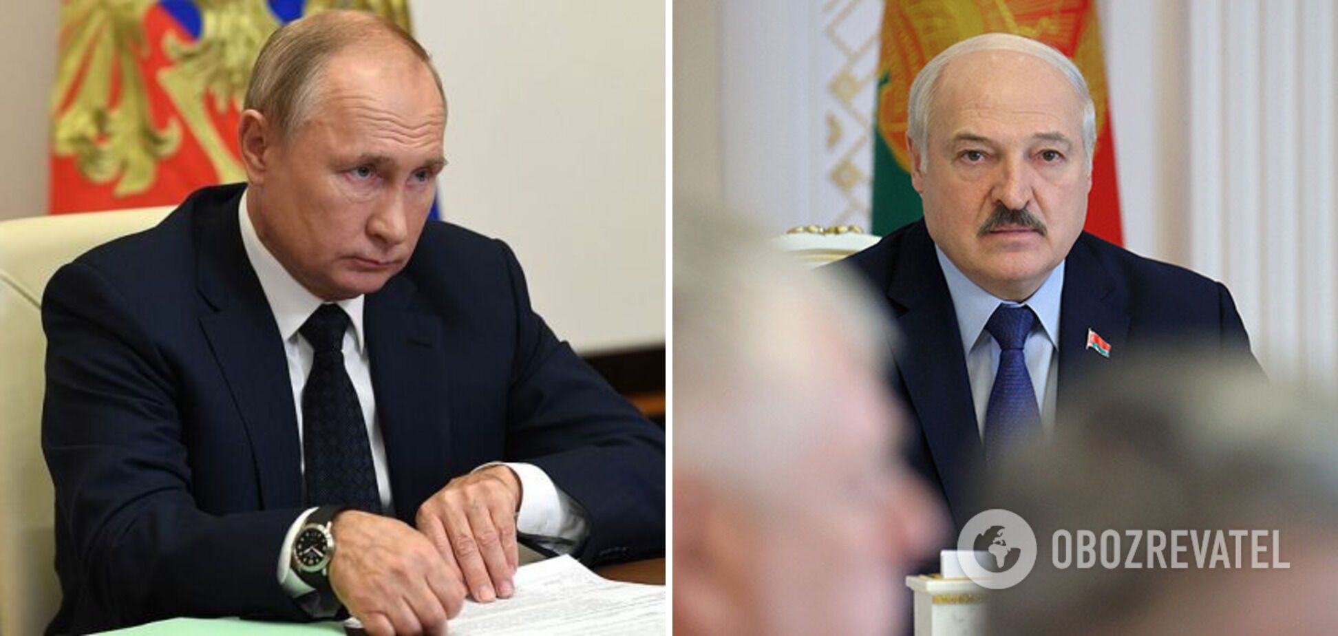 Абсолютное большинство украинцев негативно относятся к Путину и Лукашенко
