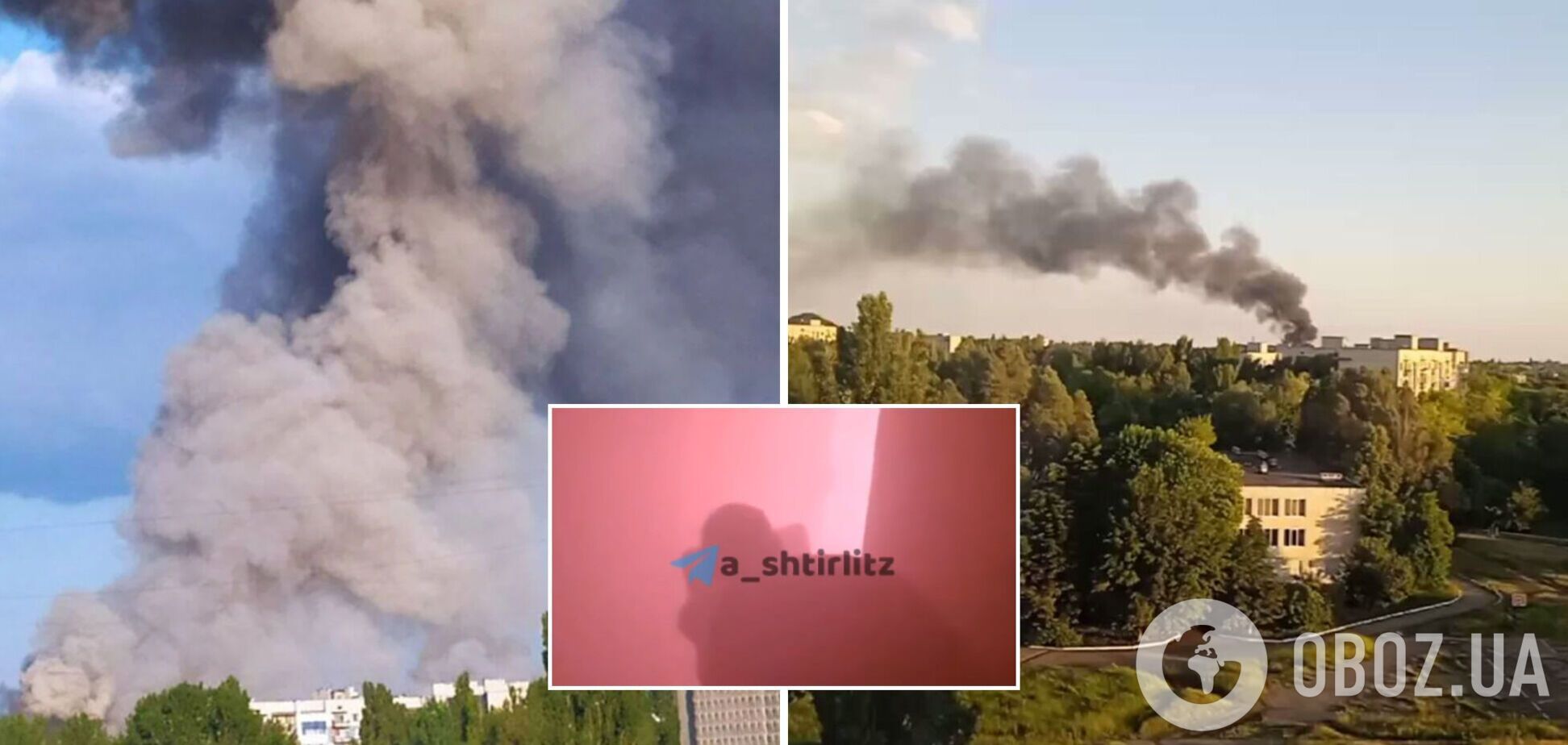 Склад боєприпасів окупантів на Луганщині перетворився на феєрверк: з'явилося відео із самого епіцентру вибухів