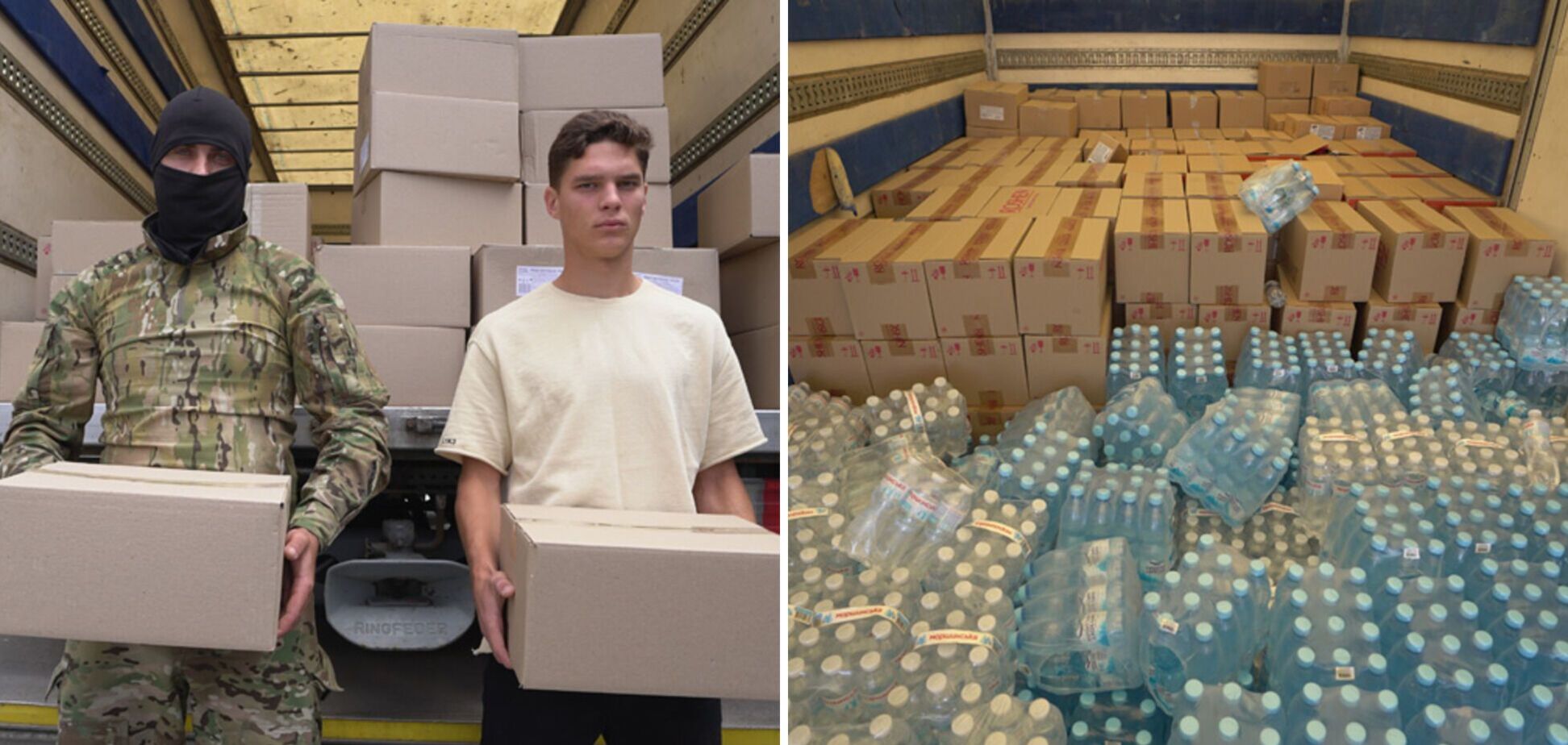 ФК 'Шахтар' відправив гуманітарний вантаж захисникам України