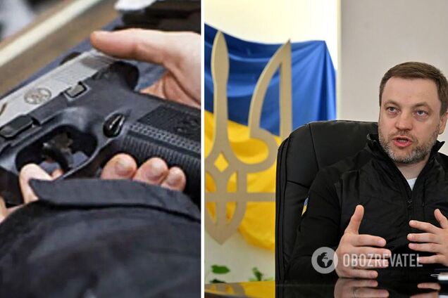 Монастирський розкрив деталі законопроекту про обіг зброї в Україні: які питання врегулює