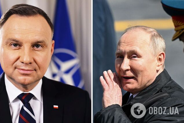 Дуда заявил, что России нужно 'закрутить гайки': чтобы Путин сам просил о разговоре