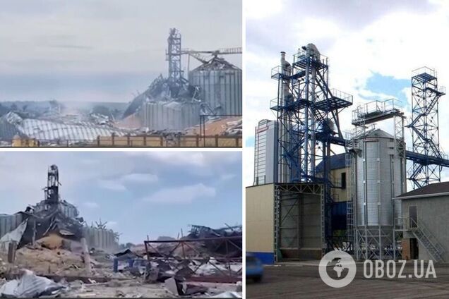 Окупанти зруйнували елеватор у Рубіжному