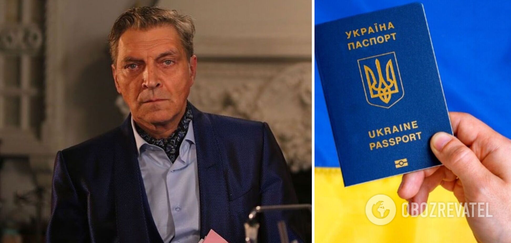 Невзоров показав паспорт України. Відео