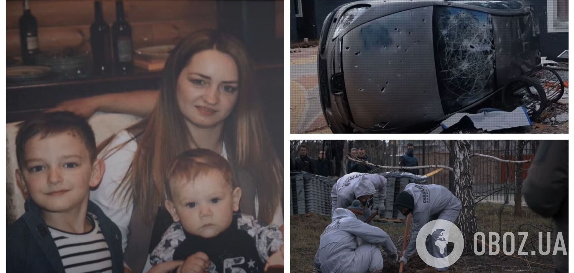 Войска РФ расстреляли в Буче семью переселенцев с Донбасса: мама с детьми погибла, отец лишился ноги. Расследование