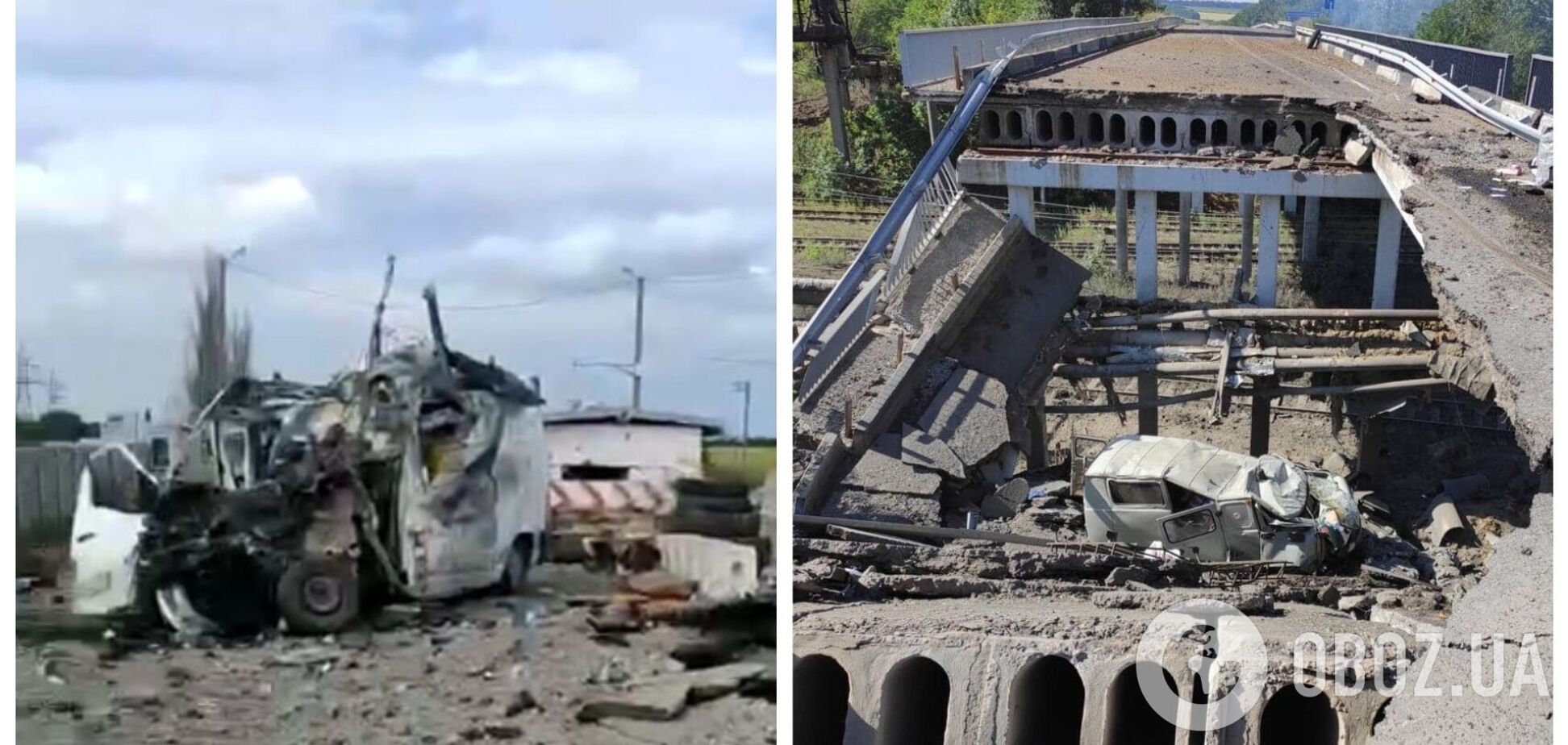 Війська РФ вдарили по під'їзду до Лисичанська, пошкоджено міст. Фото і відео