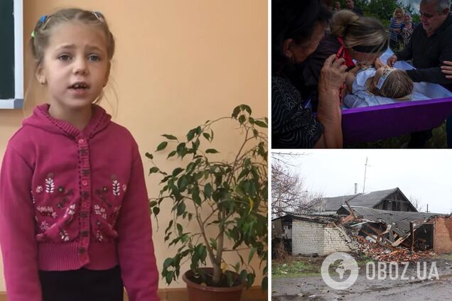 Сидела на пороге дома и читала книжку: на Харьковщине россияне убили 8-летнюю девочку