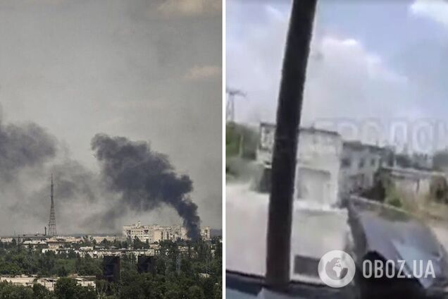 У мережі показали бій у Сєвєродонецьку