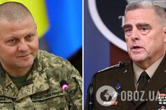 Залужный провел разговор с генералом Милли: обсудили ситуацию на Луганщине и поставки военной помощи Украине