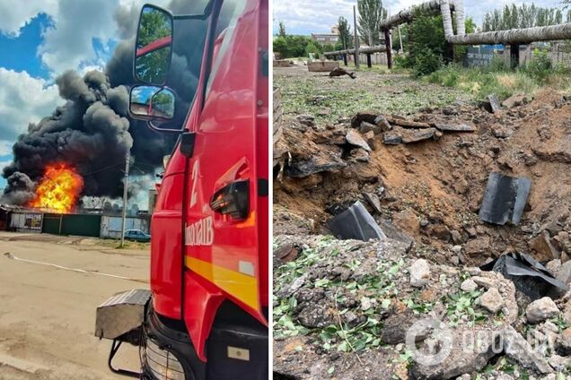 Ракетний удар по Миколаєву потрапив на відео: 'прилетіло' на територію АЗС, дивом ніхто не постраждав