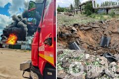 Ракетний удар по Миколаєву потрапив на відео: 'прилетіло' на територію АЗС, дивом ніхто не постраждав