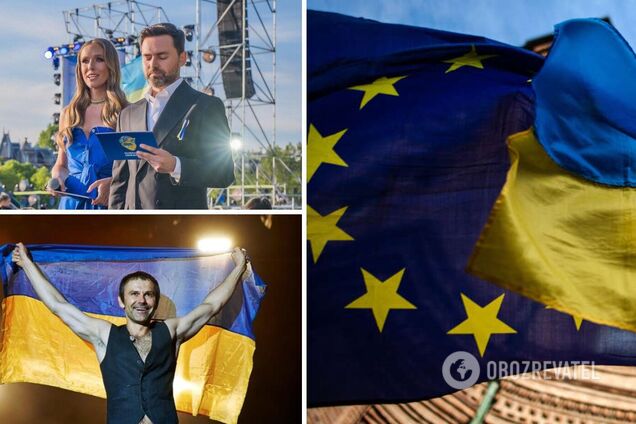 Украина – кандидат в члены ЕС: Ротару, Вакарчук, Осадчая, Дантес и другие звезды отреагировали на новость