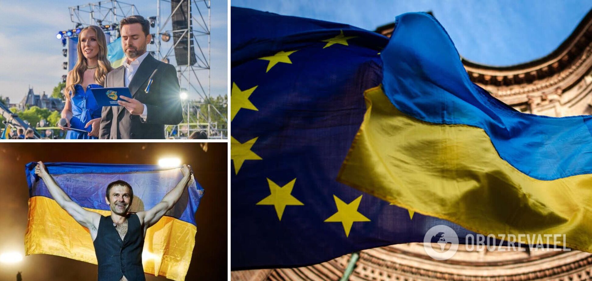 Украина – кандидат в члены ЕС: Ротару, Вакарчук, Осадчая, Дантес и другие звезды отреагировали на новость