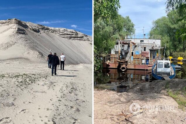Фирмы российского олигарха незаконно добывали песок и щебень