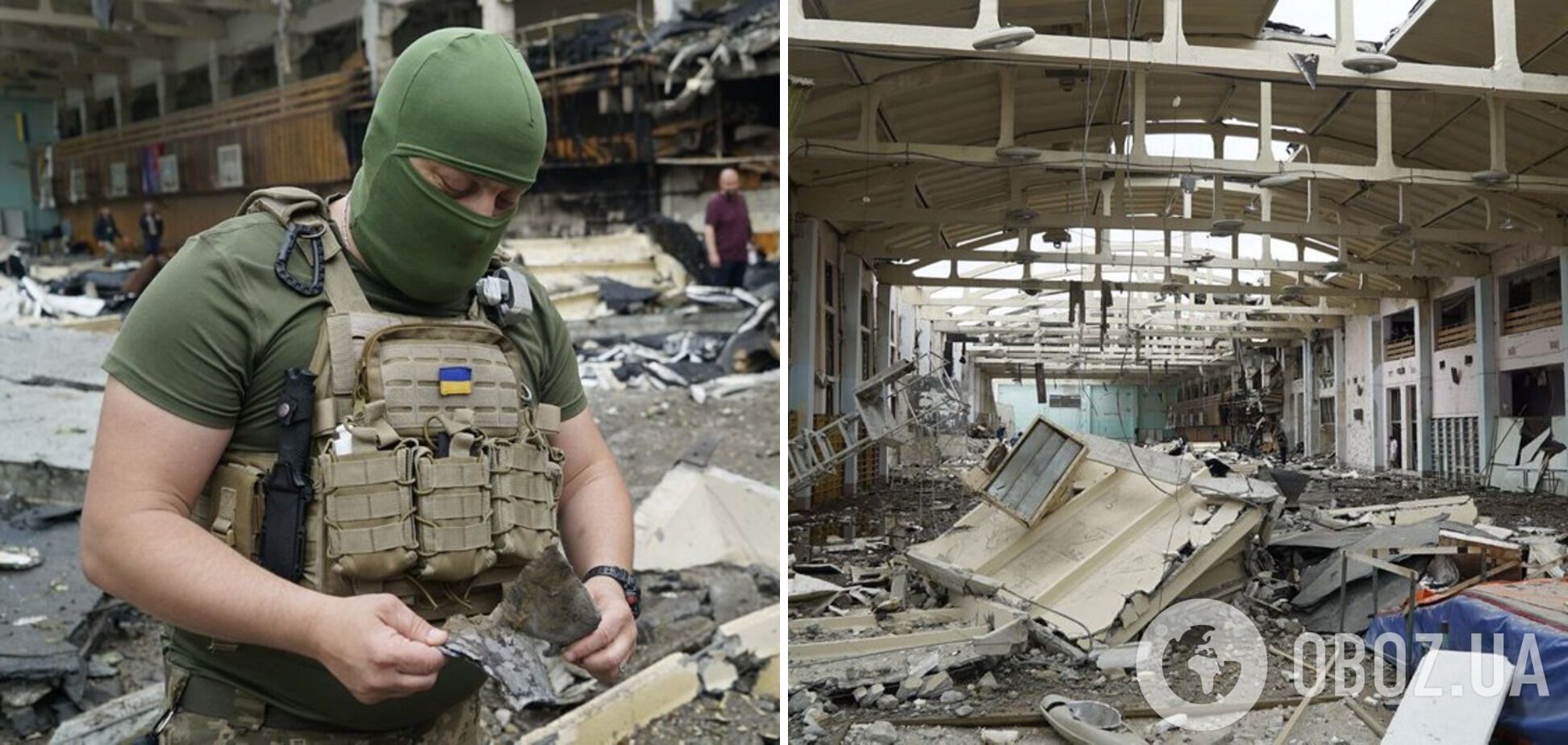 Российские войска обстреляли спортивный комплекс 'Политехник' в Харькове