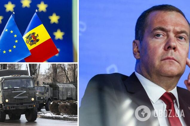 Медведев отметился угрозами в адрес Молдовы