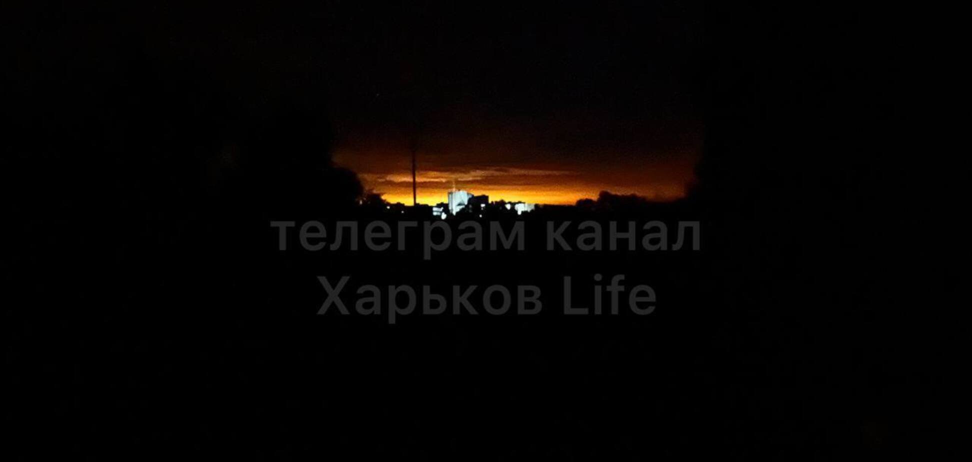 Взрывы в Харьковской области