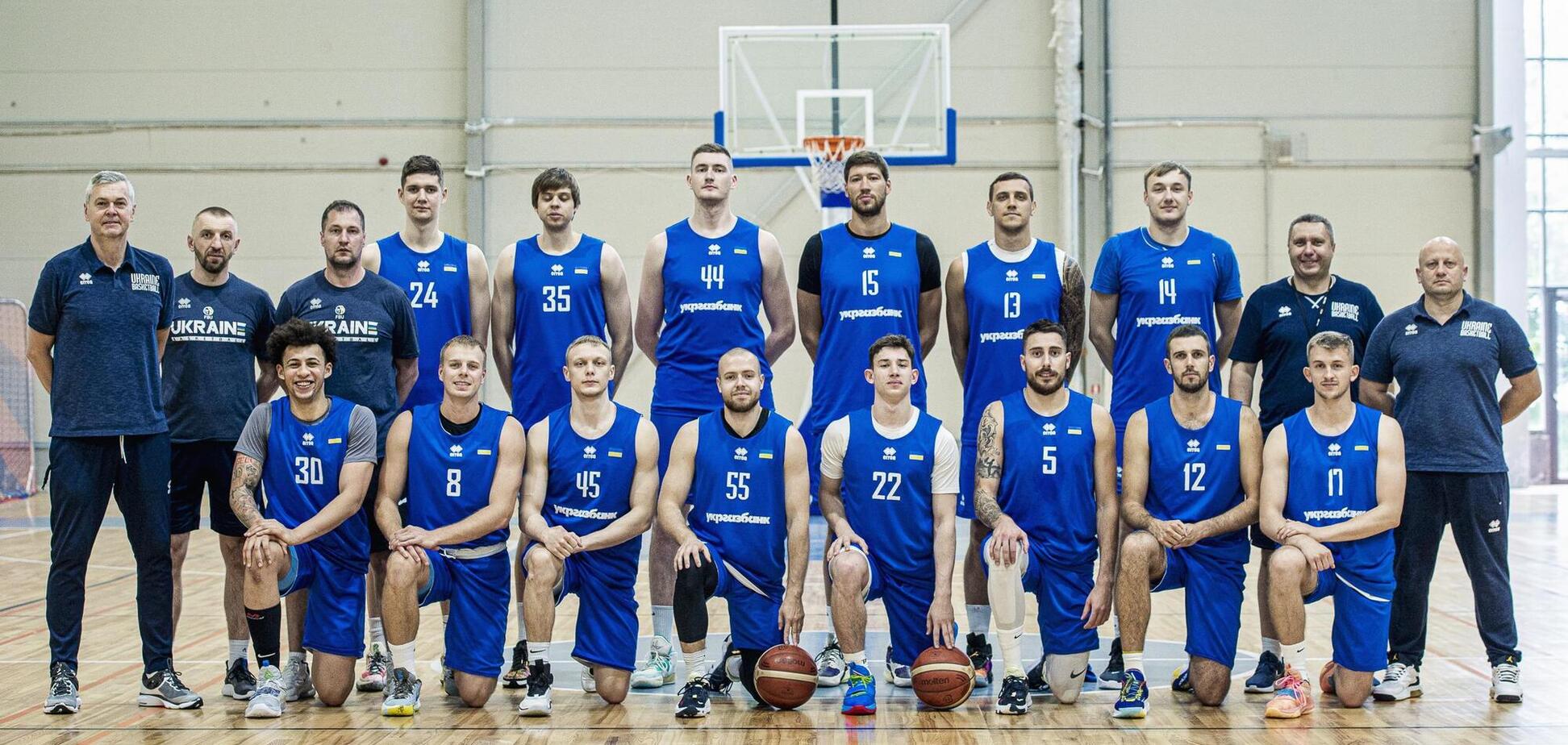 Сборная Украины по баскетболу
