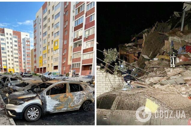 Окупанти вдарили по Харкову, пошкоджено будинки та авто. Фото та відео наслідків