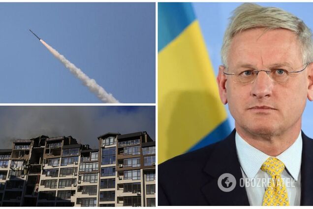 Экс-премьер Швеции объяснил, почему Россия устроила массированные ракетные удары по Украине