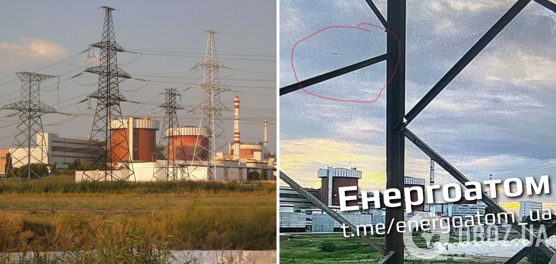 Ядерна загроза: російська ракета пролітала критично низько над Південноукраїнською АЕС. Фото та відео