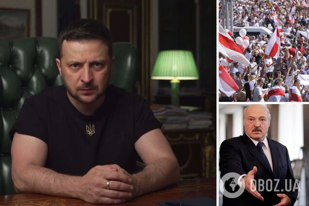 Зеленский призвал белорусов не вестись на провокации России