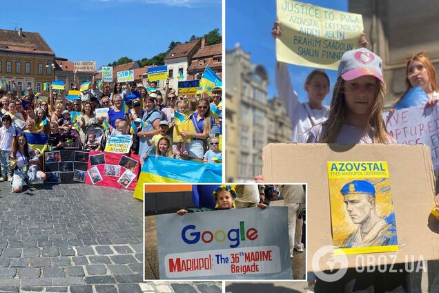 В ряде городов мира прошли многочисленные митинги в поддержку пленных героев 'Азовстали'. Фото и видео