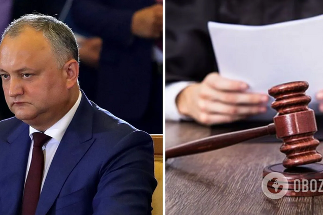 Экс-президенту Молдовы Додону официально предъявили обвинение