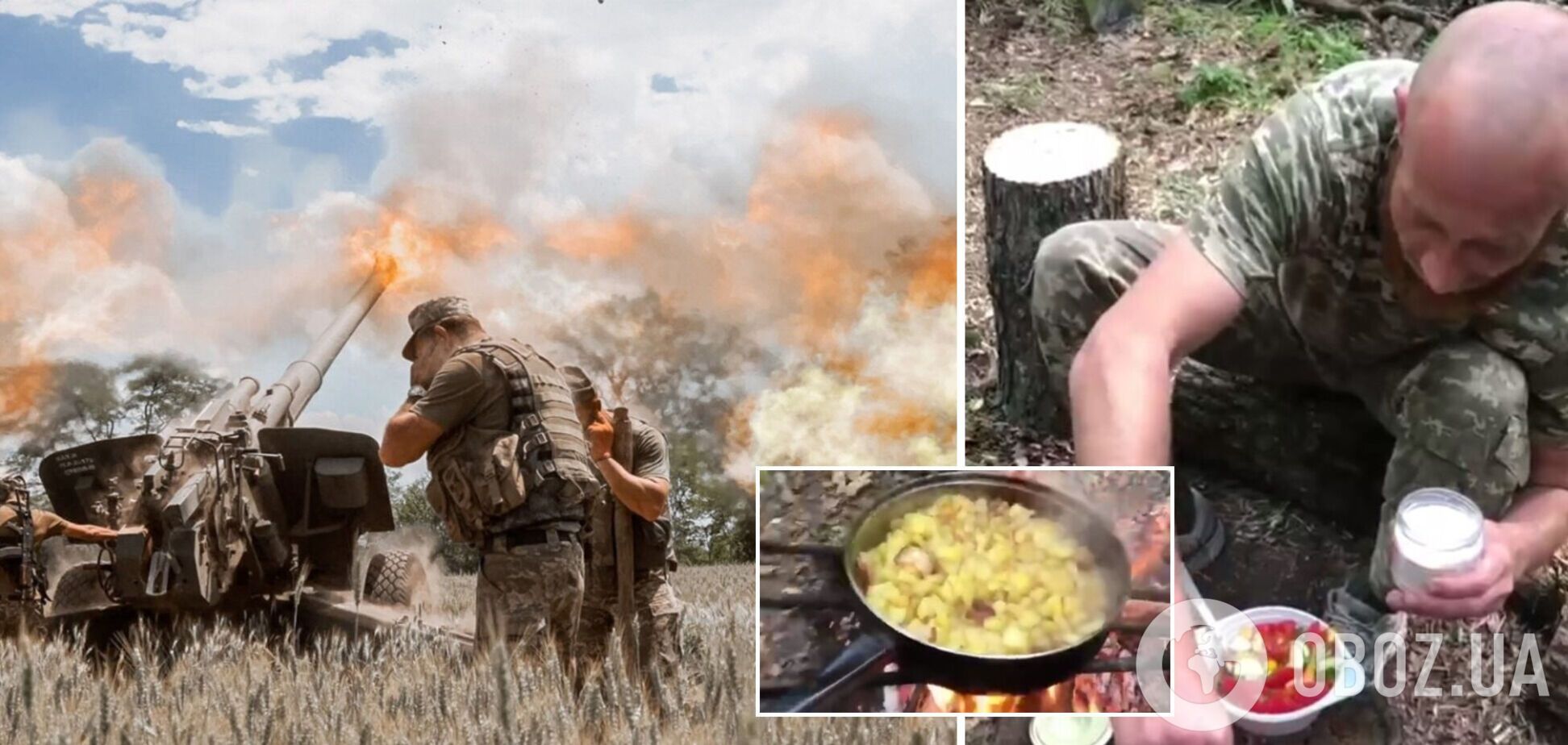 Сніданок під обстрілом: бійці ЗСУ показали, як готують їжу на передовій. Відео