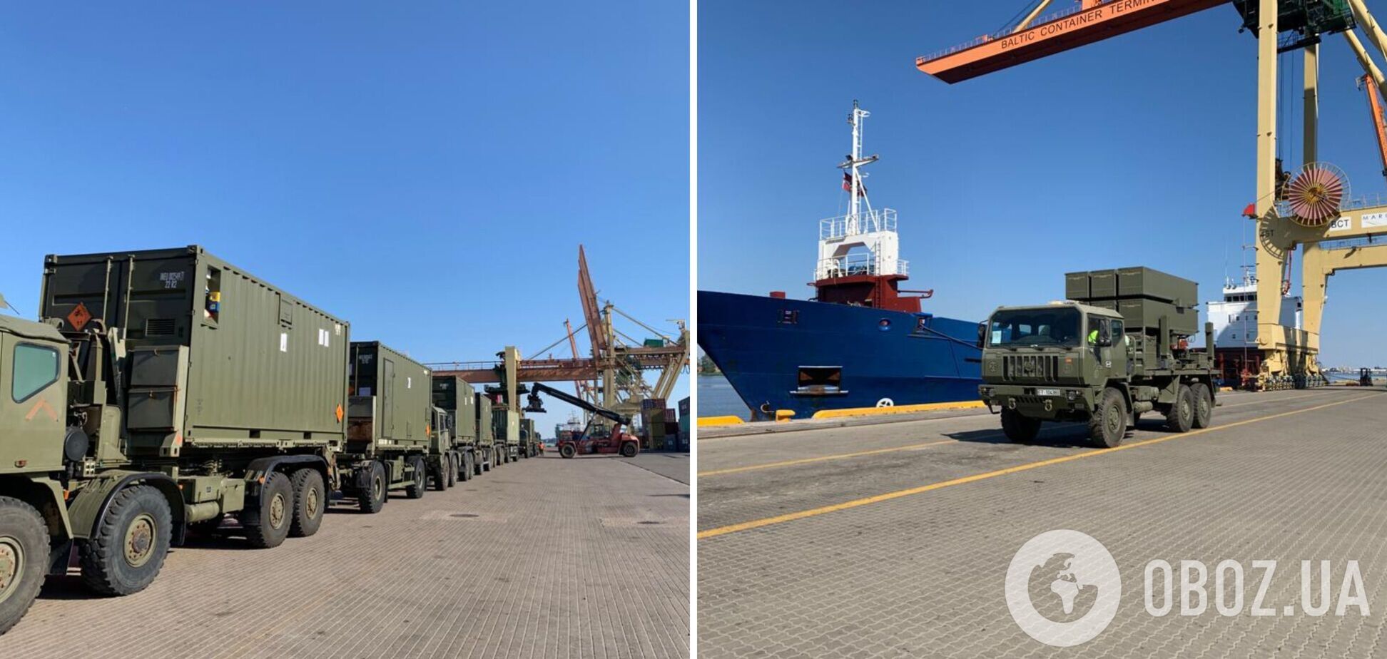 Испания разместила батарею ЗРК NASAMS в Латвии для защиты Балтийского региона. Фото