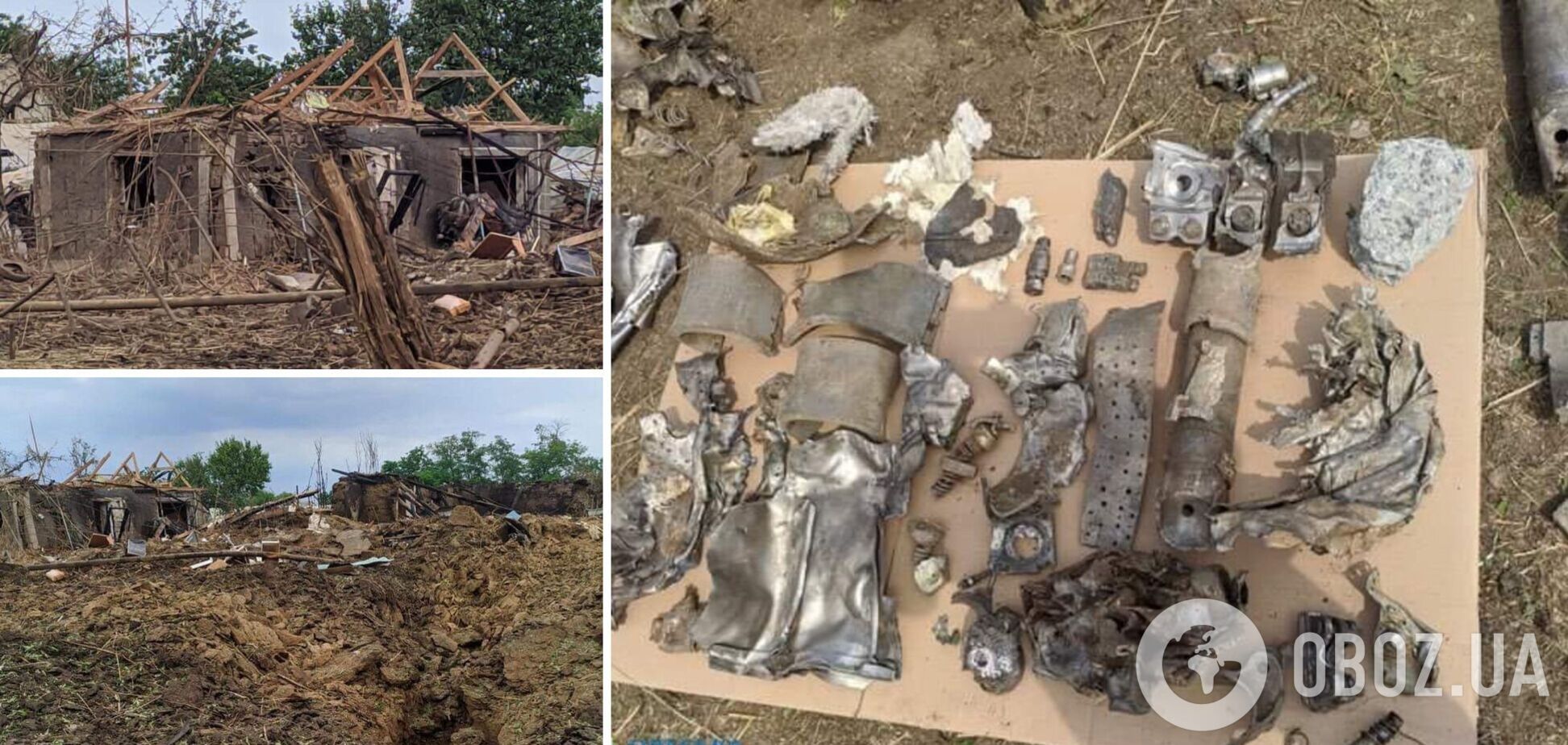 Пошкоджено будинки, постраждали двоє дітей: нові деталі удару ворога по Одещині 27 червня