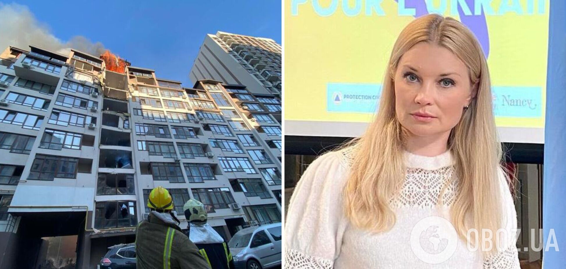 Російська ракета в Києві влучила в будинок Лідії Таран: журналістки та її доньки не було вдома