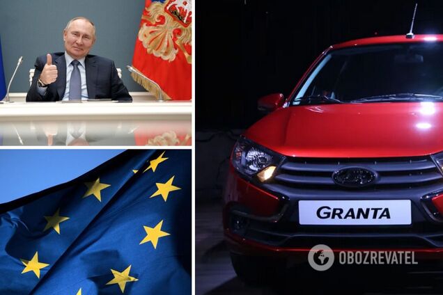 Россиян на 'импортозамещенных' Lada Granta не пускают в ЕС